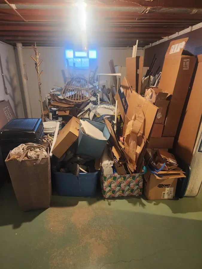 Roll-off dumpster container at job site for Concrete Dumpster Rental in Gonzales